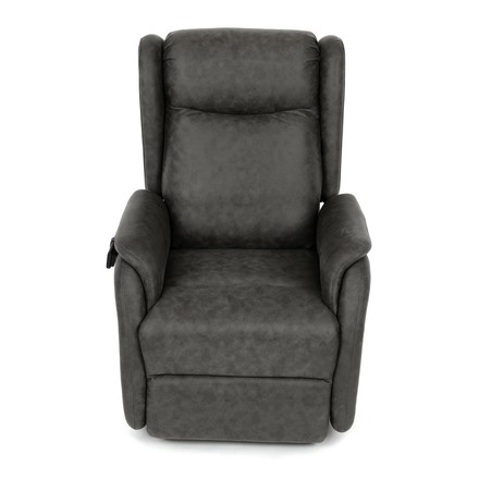 Polohovací křeslo Autronic elektrické kabelové ovládání, černá, látka vintage, TV-L8902 BK3 (14)