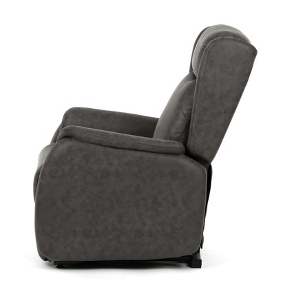 Polohovací křeslo Autronic elektrické kabelové ovládání, černá, látka vintage, TV-L8902 BK3 (6)