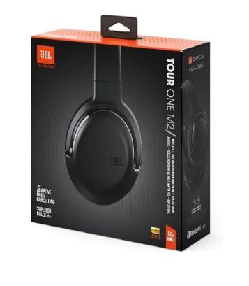 Bezdrátová polootevřená sluchátka JBL Tour One M2 černá (6)