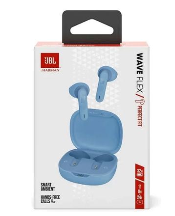 Bezdrátová sluchátka do uší JBL Wave Flex blue (6)