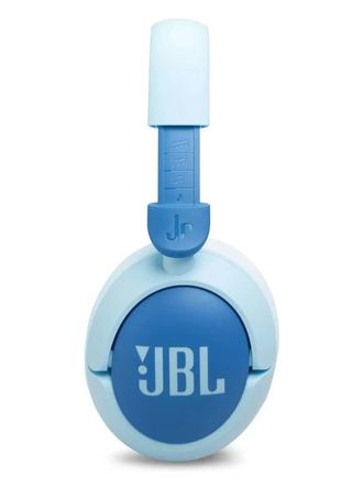 Bezdrátová polootevřená sluchátka  JBL JR470 modrá (2)
