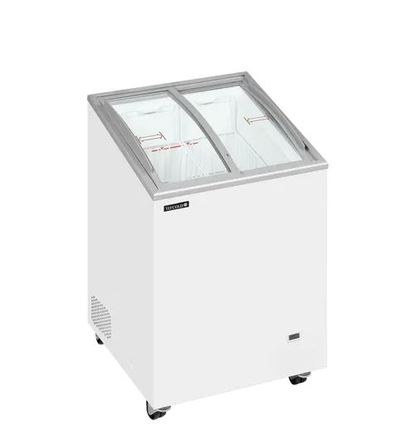 Pultová mraznička prosklené oblé víko Tefcold IC102SCEB