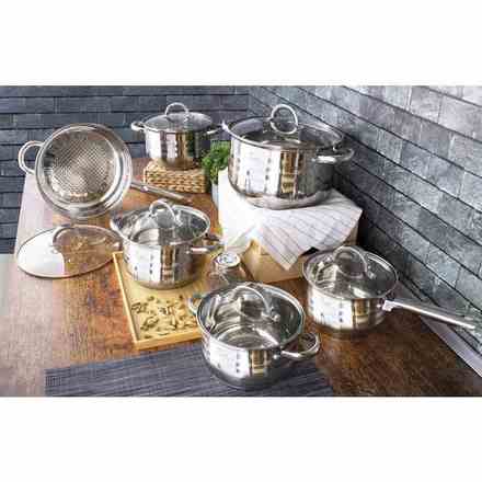 Sada nádobí Blaumann BL-1410 nerez 12 ks Gourmet Line (2)