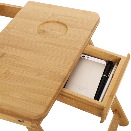Odkládací stolek Autronic 75x35x29cm, bambus, AKF-E1002 NAT (3)