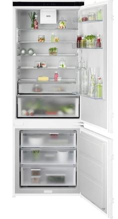 Vestavná kombinovaná chladnička AEG 8000 NoFrost GreenZone+ NSC8T751DS