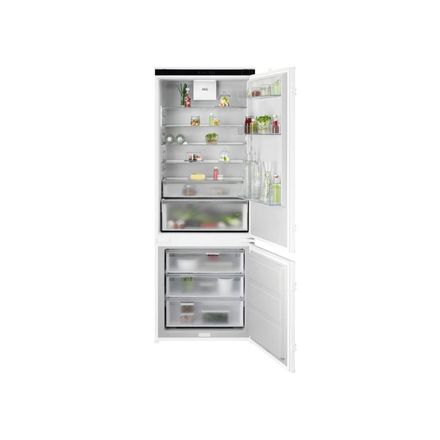 Vestavná kombinovaná chladnička AEG 8000 NoFrost GreenZone+ NSC8T751DS