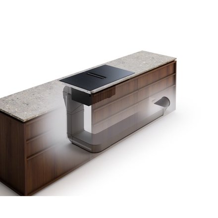 Indukční varná deska s intergrovaným odsavač par Electrolux 600 XT Bridge KCC83410CT (4)