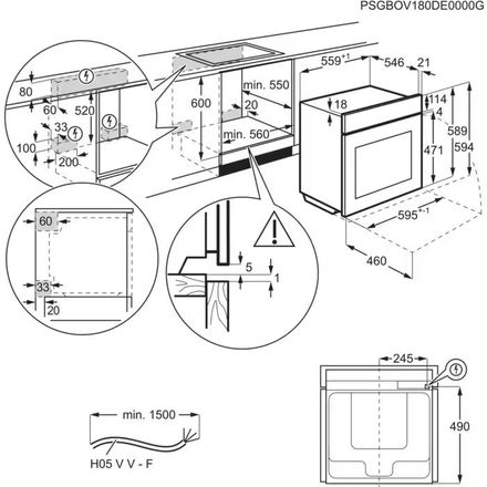 Vestavná parní trouba AEG 9000 ProAssist SteamPro NBP9S881DT (1)