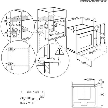 Vestavná parní trouba AEG 9000 ProAssist SteamPro NBP9S881DT (2)