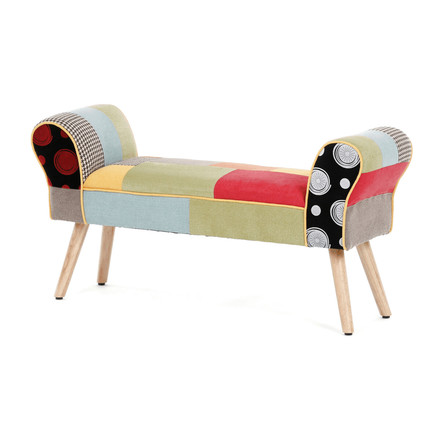 Taburet Autronic vícebarevná, látka, AK-131 PW2