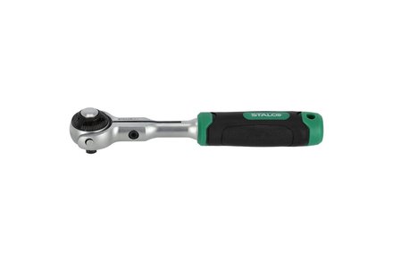Ráčna Stalco S-54096 360° 1/4” 72 zubů, 155 mm