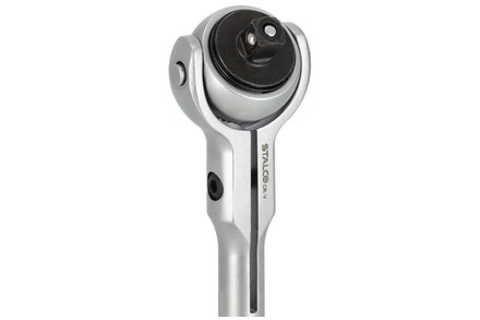 Ráčna Stalco S-54096 360° 1/4” 72 zubů, 155 mm (1)
