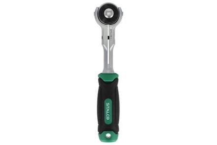 Ráčna Stalco S-54096 360° 1/4” 72 zubů, 155 mm (2)