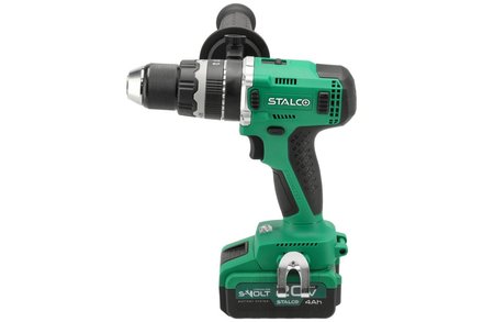 Aku vrtačka s příklepem Stalco S-97314 2x 4Ah IDS20-75BL (3)