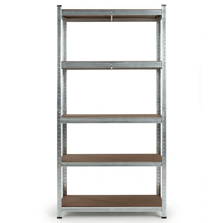 Regál Autronic kov, stříbrná, AUR-G2090 SIL (2)