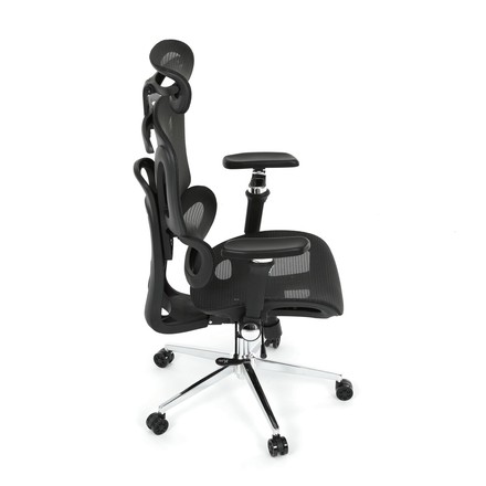 Kancelářská židle Autronic synchronní mechanismus, černá síťovina, KA-B2361 BK (9)