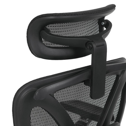 Kancelářská židle Autronic synchronní mechanismus, černá síťovina, KA-B2361 BK (12)