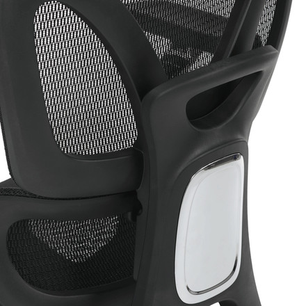 Kancelářská židle Autronic synchronní mechanismus, černá síťovina, KA-B2361 BK (15)