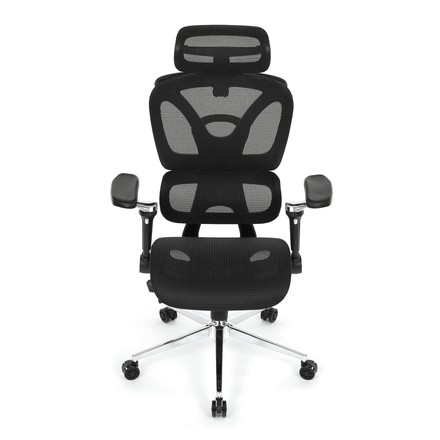 Kancelářská židle Autronic synchronní mechanismus, černá síťovina, KA-B2361 BK (7)