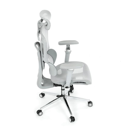 Kancelářská židle Autronic synchronní mechanismus, šedá síťovina, KA-B2363 GREY (9)