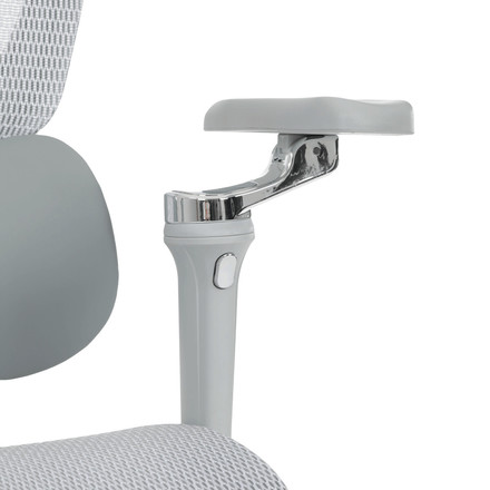 Kancelářská židle Autronic synchronní mechanismus, šedá síťovina, KA-B2363 GREY (13)