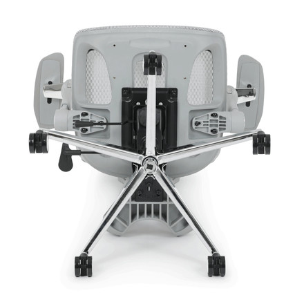 Kancelářská židle Autronic synchronní mechanismus, šedá síťovina, KA-B2363 GREY (17)