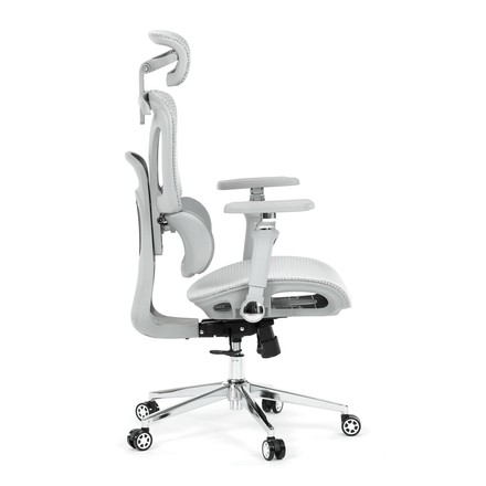 Kancelářská židle Autronic synchronní mechanismus, šedá síťovina, KA-B2363 GREY (6)