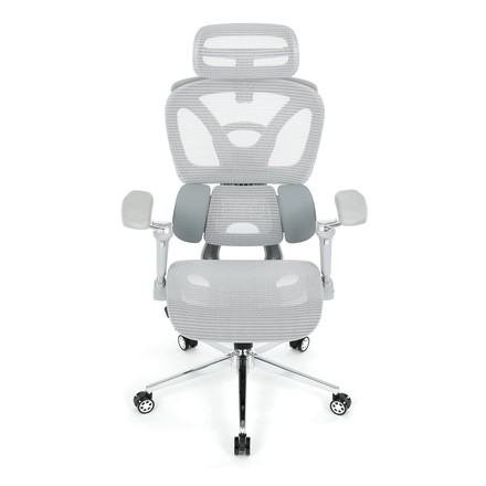 Kancelářská židle Autronic synchronní mechanismus, šedá síťovina, KA-B2363 GREY (7)