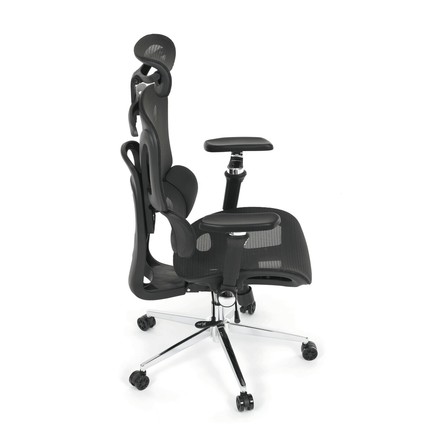 Kancelářská židle Autronic synchronní mechanismus, černá síťovina, KA-B2363 BK (9)