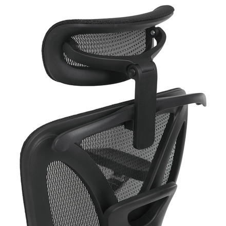 Kancelářská židle Autronic synchronní mechanismus, černá síťovina, KA-B2363 BK (12)