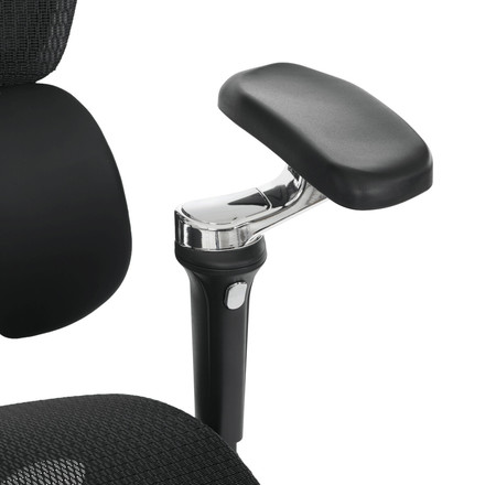 Kancelářská židle Autronic synchronní mechanismus, černá síťovina, KA-B2363 BK (13)