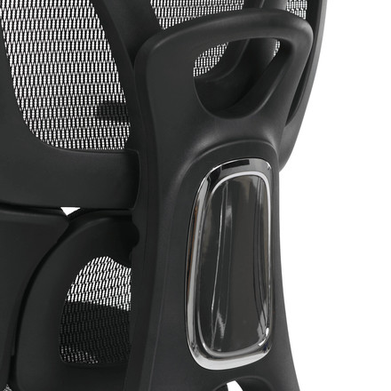 Kancelářská židle Autronic synchronní mechanismus, černá síťovina, KA-B2363 BK (15)