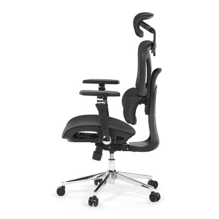 Kancelářská židle Autronic synchronní mechanismus, černá síťovina, KA-B2363 BK (3)
