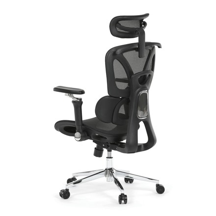 Kancelářská židle Autronic synchronní mechanismus, černá síťovina, KA-B2363 BK (4)