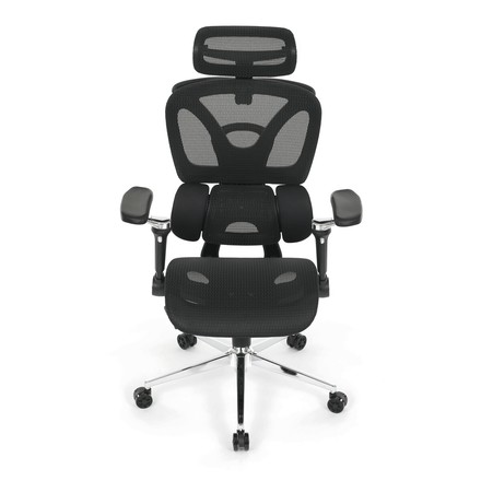 Kancelářská židle Autronic synchronní mechanismus, černá síťovina, KA-B2363 BK (7)