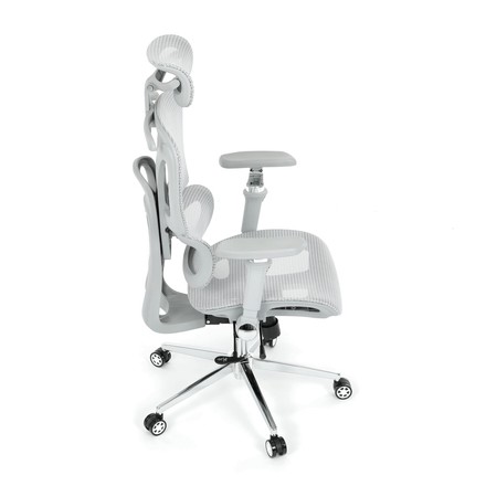 Kancelářská židle Autronic synchronní mechanismus, šedá síťovina, KA-B2361 GREY (9)