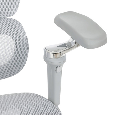 Kancelářská židle Autronic synchronní mechanismus, šedá síťovina, KA-B2361 GREY (13)