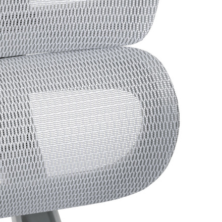 Kancelářská židle Autronic synchronní mechanismus, šedá síťovina, KA-B2361 GREY (14)