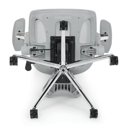 Kancelářská židle Autronic synchronní mechanismus, šedá síťovina, KA-B2361 GREY (17)