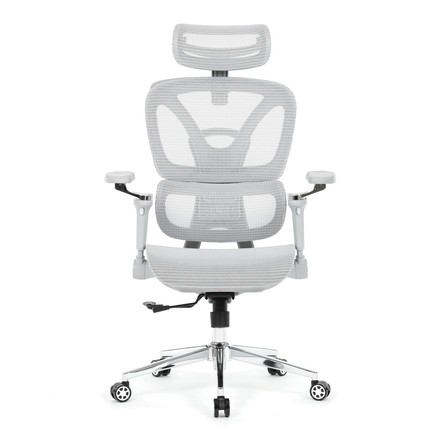 Kancelářská židle Autronic synchronní mechanismus, šedá síťovina, KA-B2361 GREY (2)