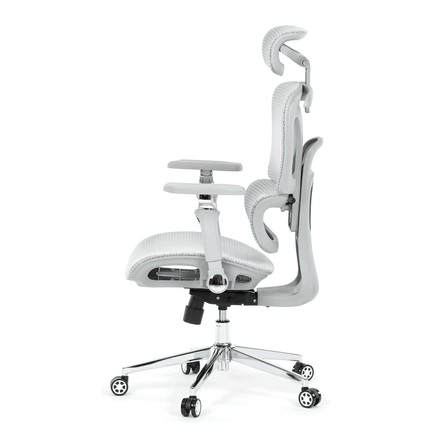 Kancelářská židle Autronic synchronní mechanismus, šedá síťovina, KA-B2361 GREY (3)