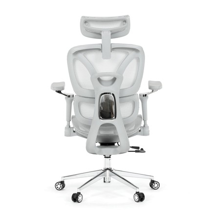 Kancelářská židle Autronic synchronní mechanismus, šedá síťovina, KA-B2361 GREY (5)