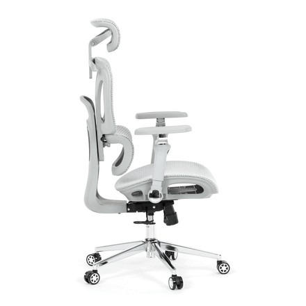 Kancelářská židle Autronic synchronní mechanismus, šedá síťovina, KA-B2361 GREY (6)
