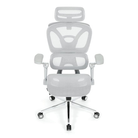 Kancelářská židle Autronic synchronní mechanismus, šedá síťovina, KA-B2361 GREY (7)