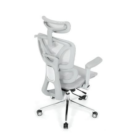 Kancelářská židle Autronic synchronní mechanismus, šedá síťovina, KA-B2361 GREY (8)