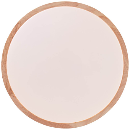 Stropní svítidlo Brilliant (B80569A75) Slimline d345, 24W, 2500lm, 3000K, dřevo (1)