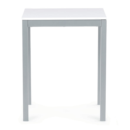 Moderní jídelní stůl s rozkladem Autronic rozkládací 60-90x60 cm, melamin, bílá, GDT-206 WT (6)
