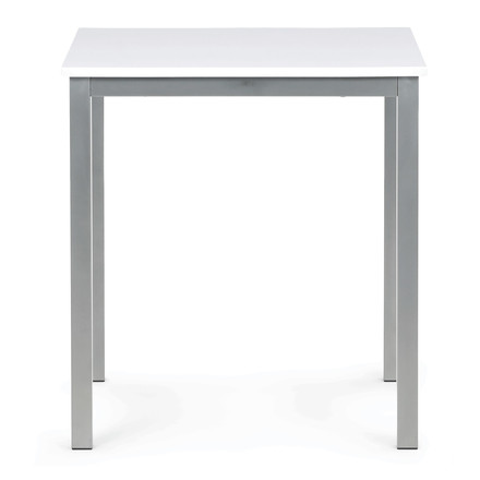 Moderní jídelní stůl Autronic 70x70cm, melamin, bílá, GDT-201 WT (3)