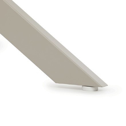 Moderní jídelní stůl s rozkladem Autronic ozkládací 120-160x120 cm, melamin, travertin, DT-I1120 TRV (18)