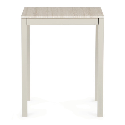 Moderní jídelní stůl s rozkladem Autronic rozkládací 60-90x60 cm, melamin, travertin, GDT-206 TRV (6)